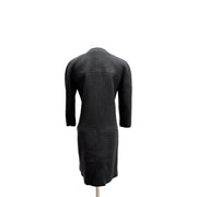 Chanel Black /Blue Tweed Jacket #34